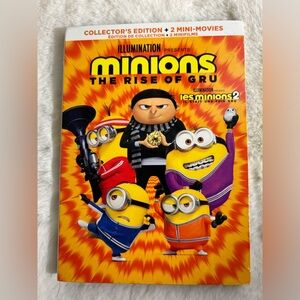 New Collector’s Edition DVD  Illumination presents minions The Rise of Gru